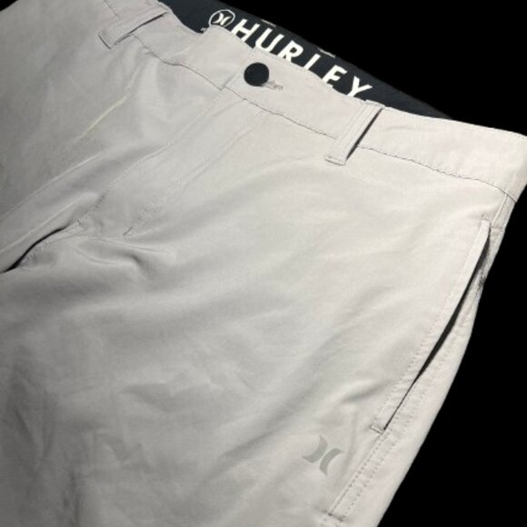 🌟 Hurley Men’s Walk Shorts – Size 34 – Light Gray 🌟 - Picture 7 of 10